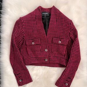 Chanel cropped jacket 36